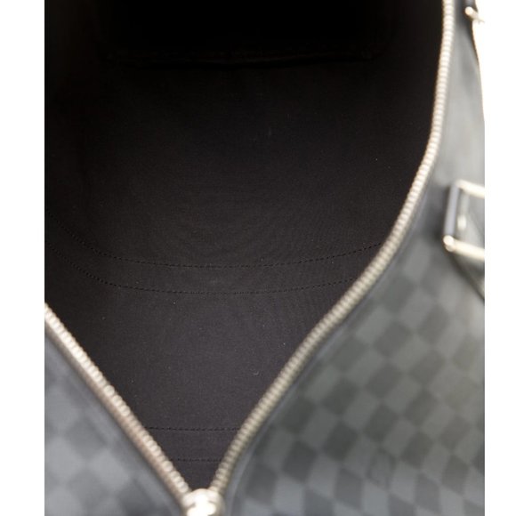 LOUIS VUITTON Damier Graphite Keepall Bandouliere 45 - Picture 4 of 16